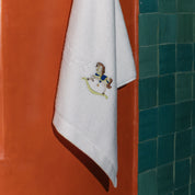 Toallas de baño navideñas