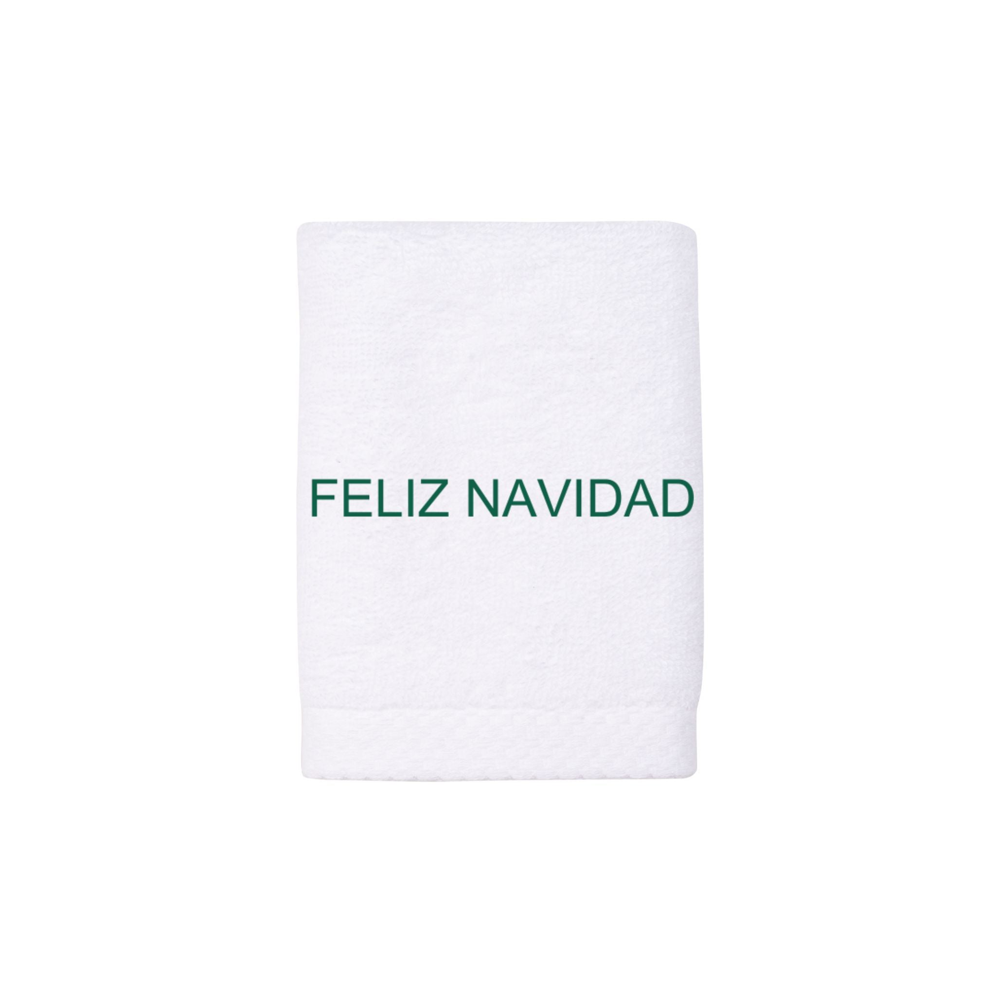 Christmas face towel