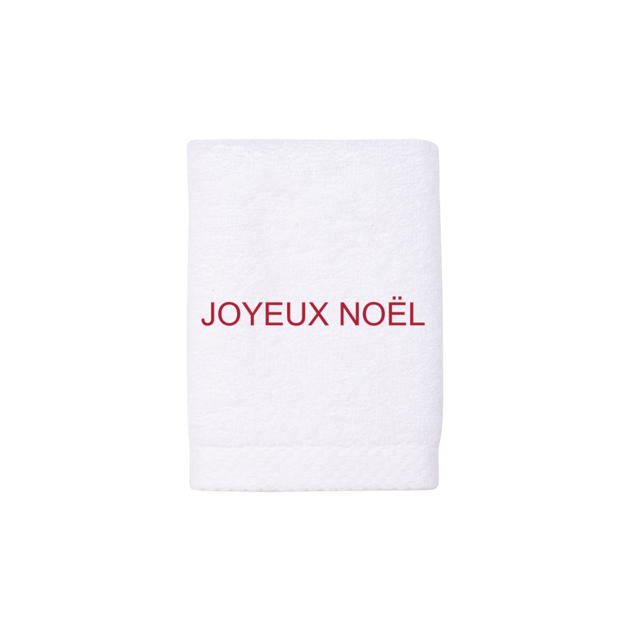 Christmas face towel