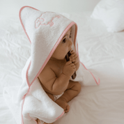 Baby towel Mira with embroidery