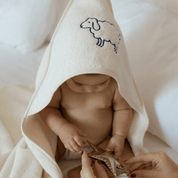 Baby towel Mira with embroidery