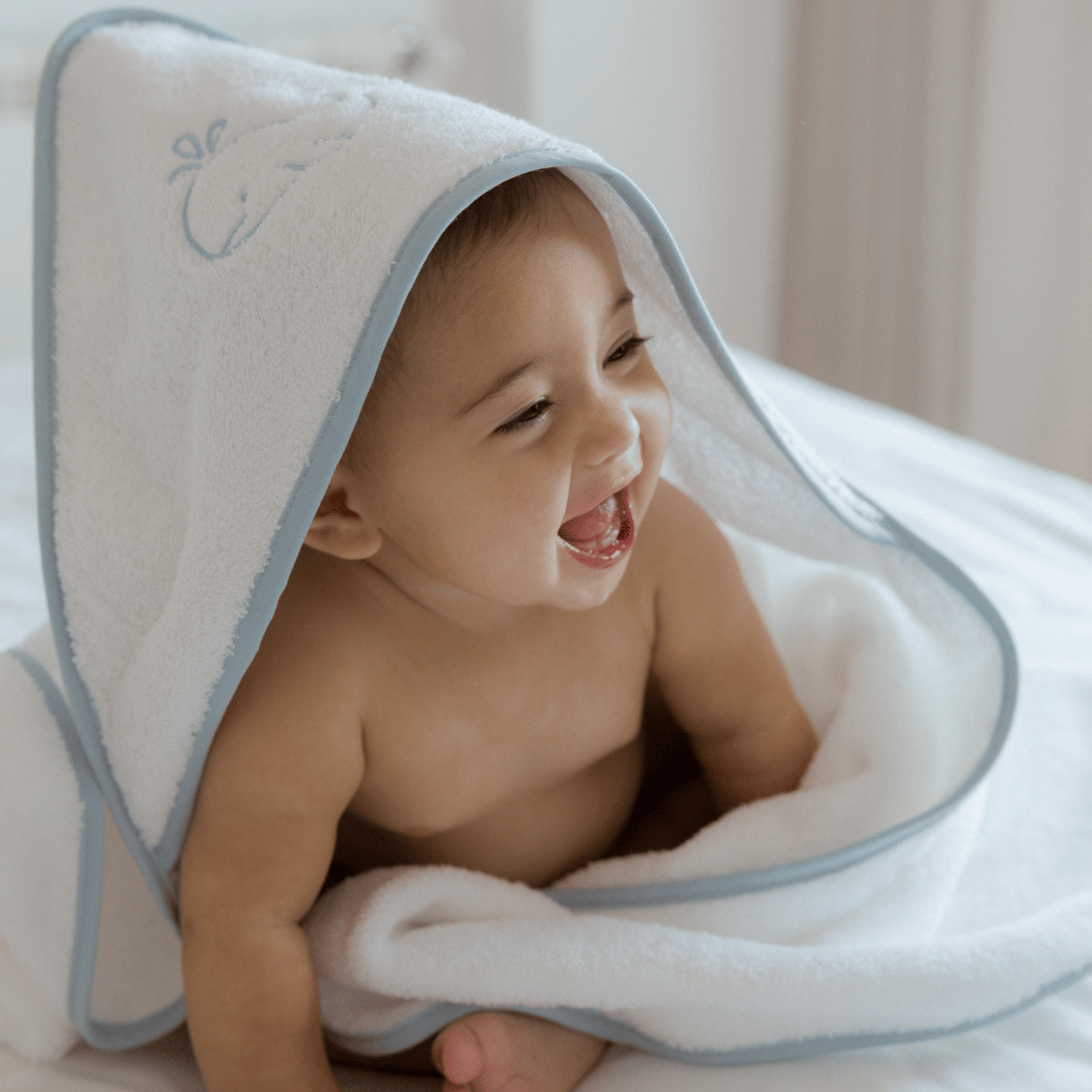 Baby towel Mira with embroidery