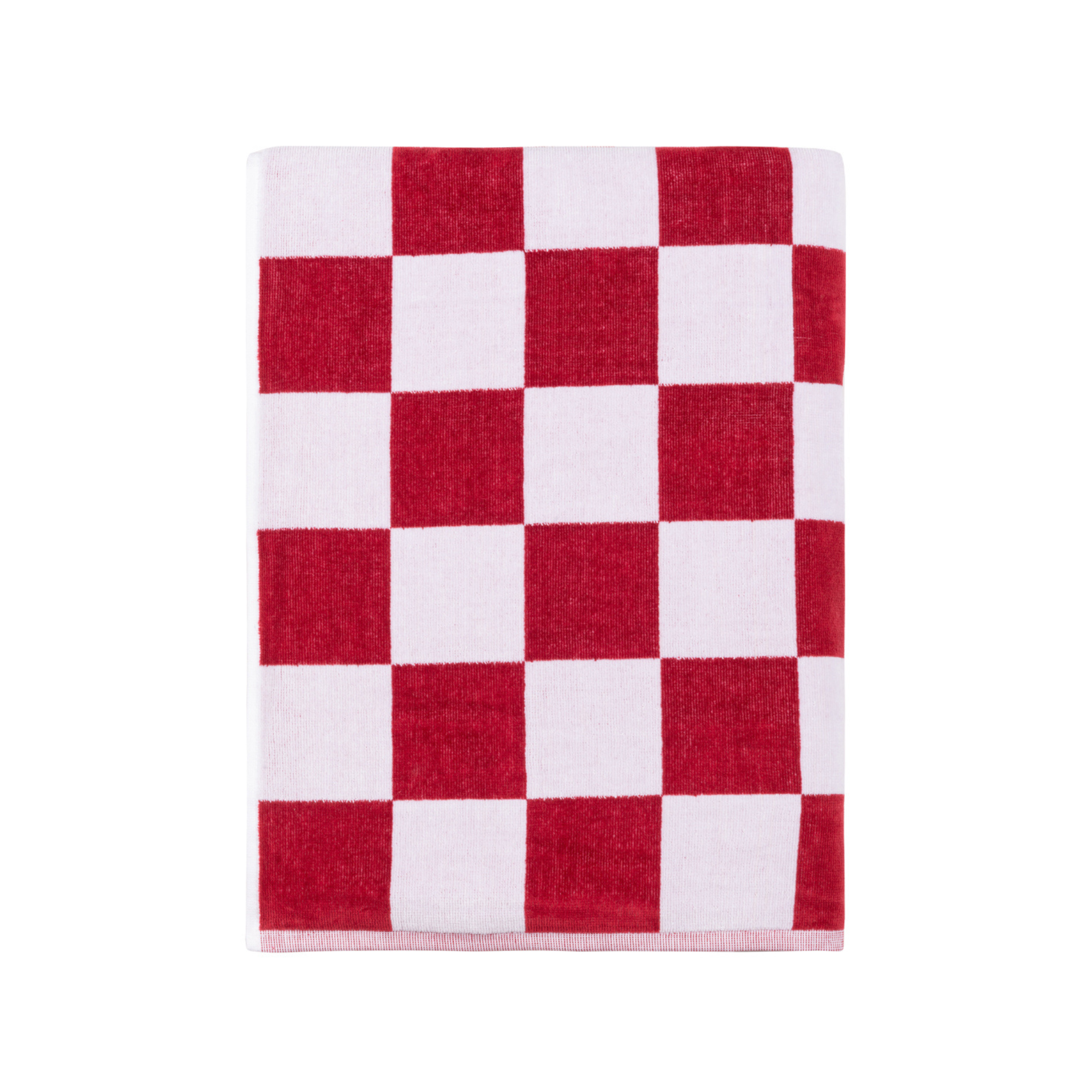 Gibalta à carreaux rouge