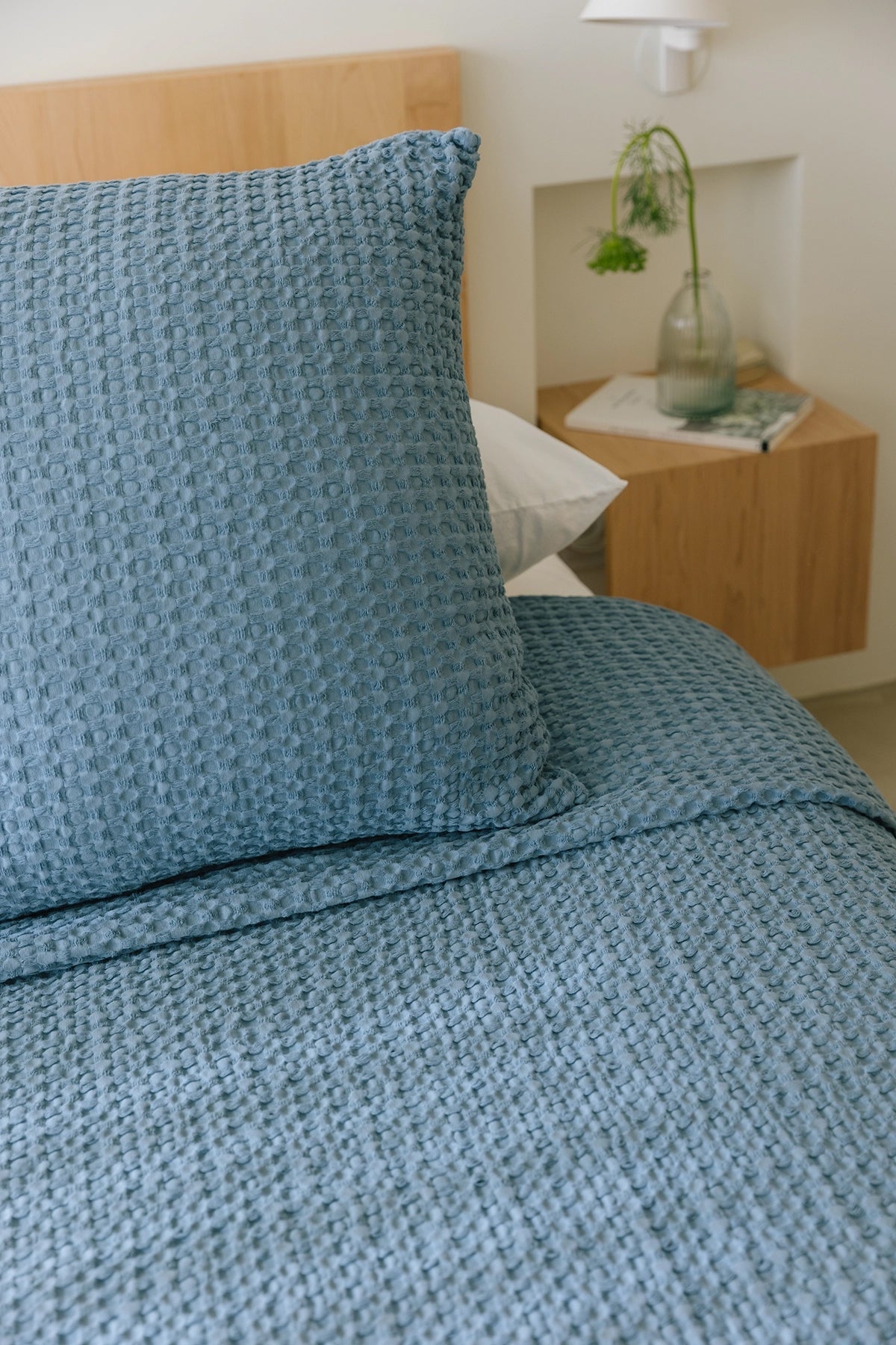 Blue Waffle Bedspreads - Torres Novas