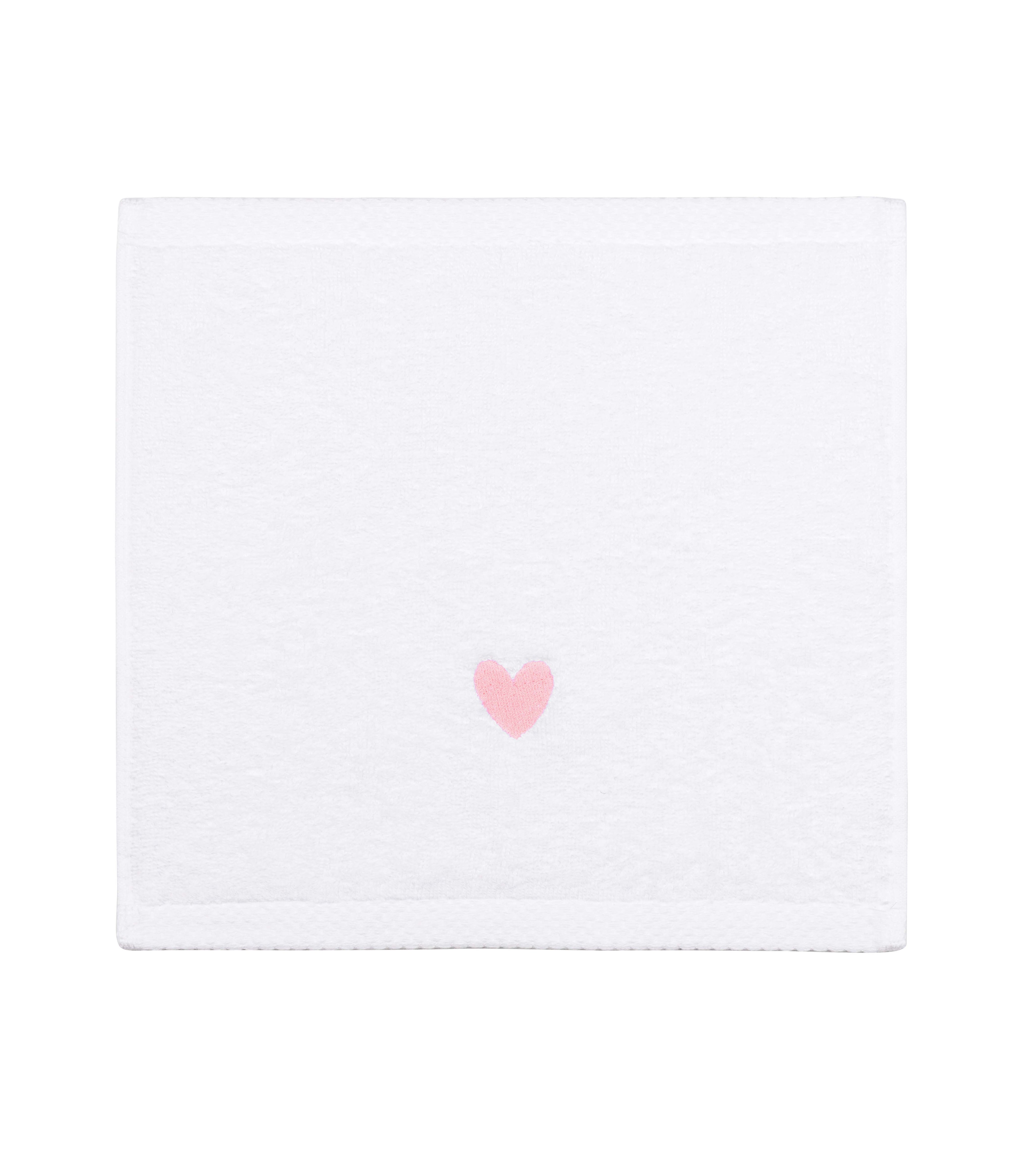 Octubre Rosa Corazón bordado