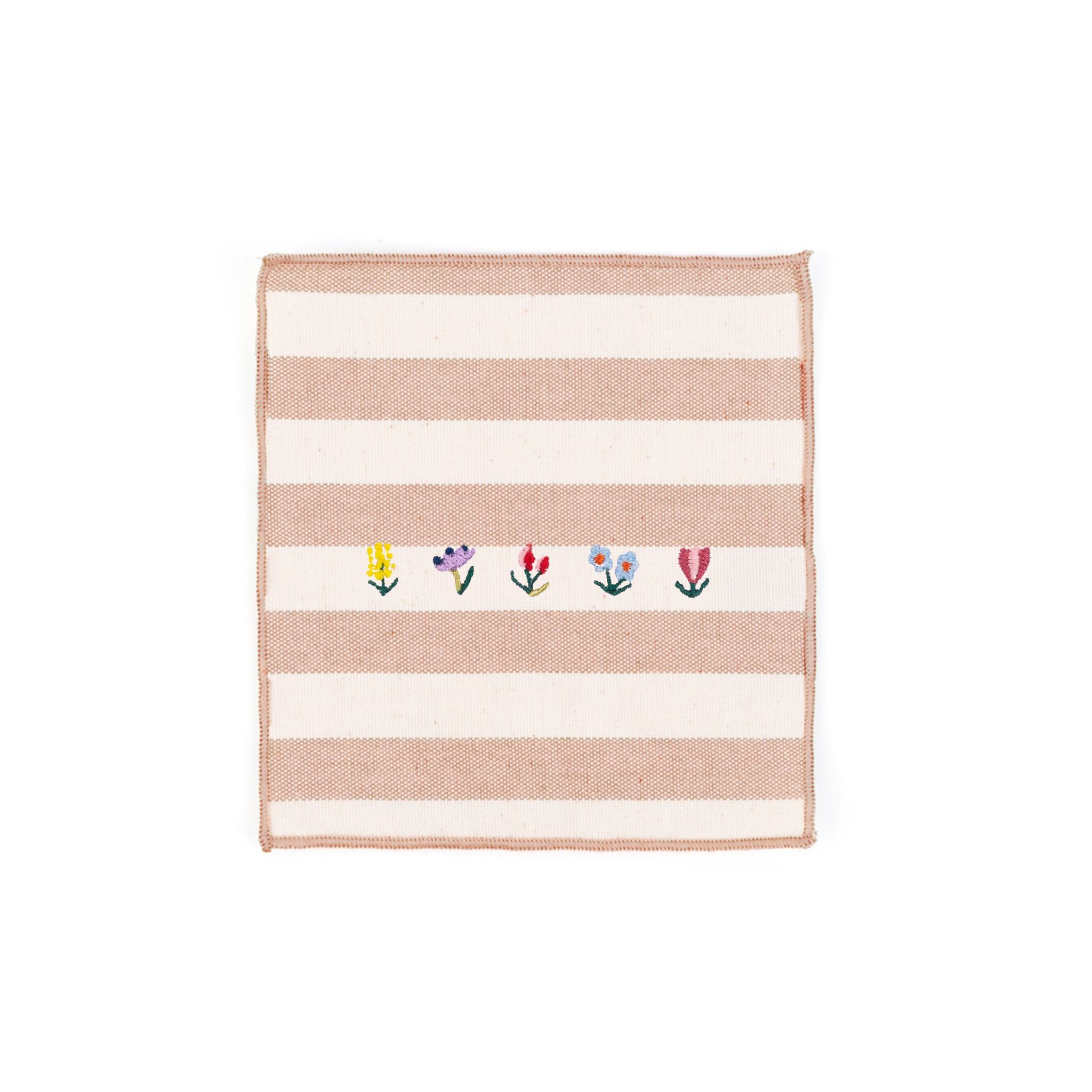 Servilletas Barra con bordados de flores