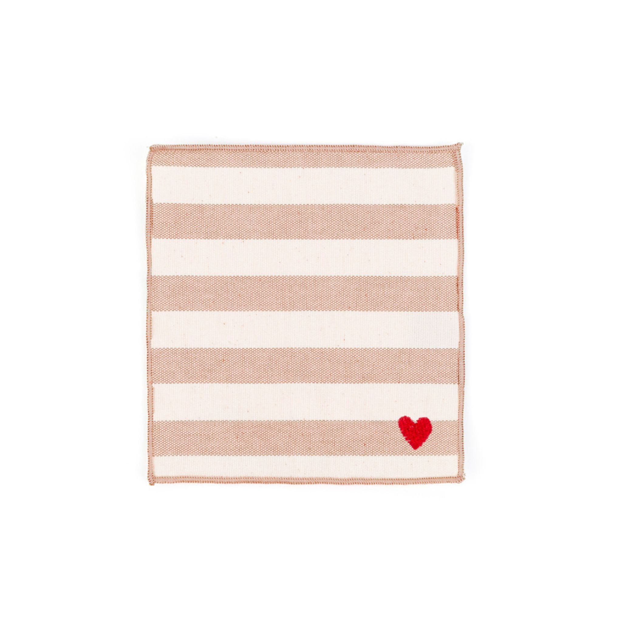 Barra Napkins with heart embroidery