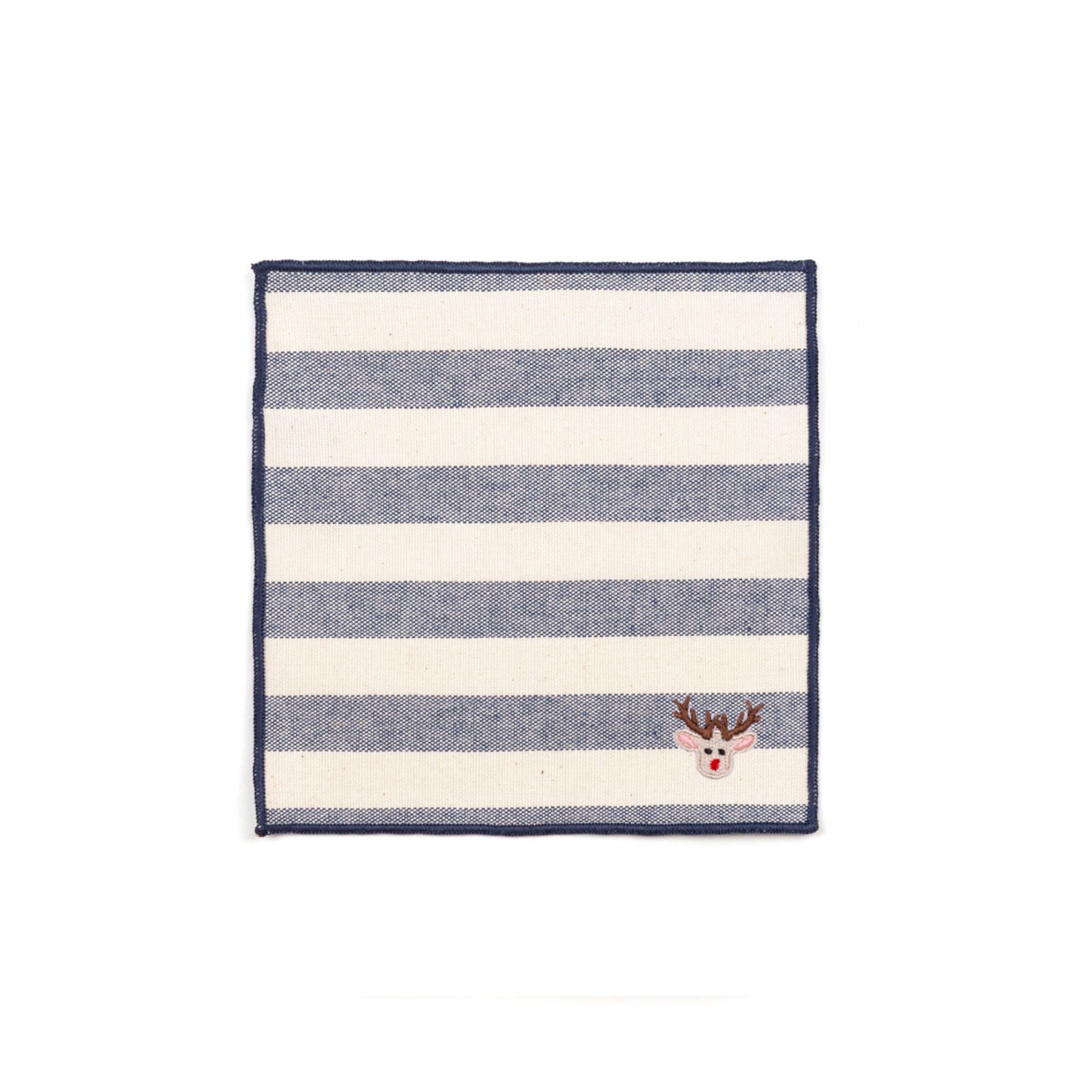 Barra napkins with small christmas embroidery