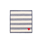 Barra Napkins with heart embroidery