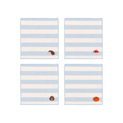 Servilletas bordadas de otoño Barra