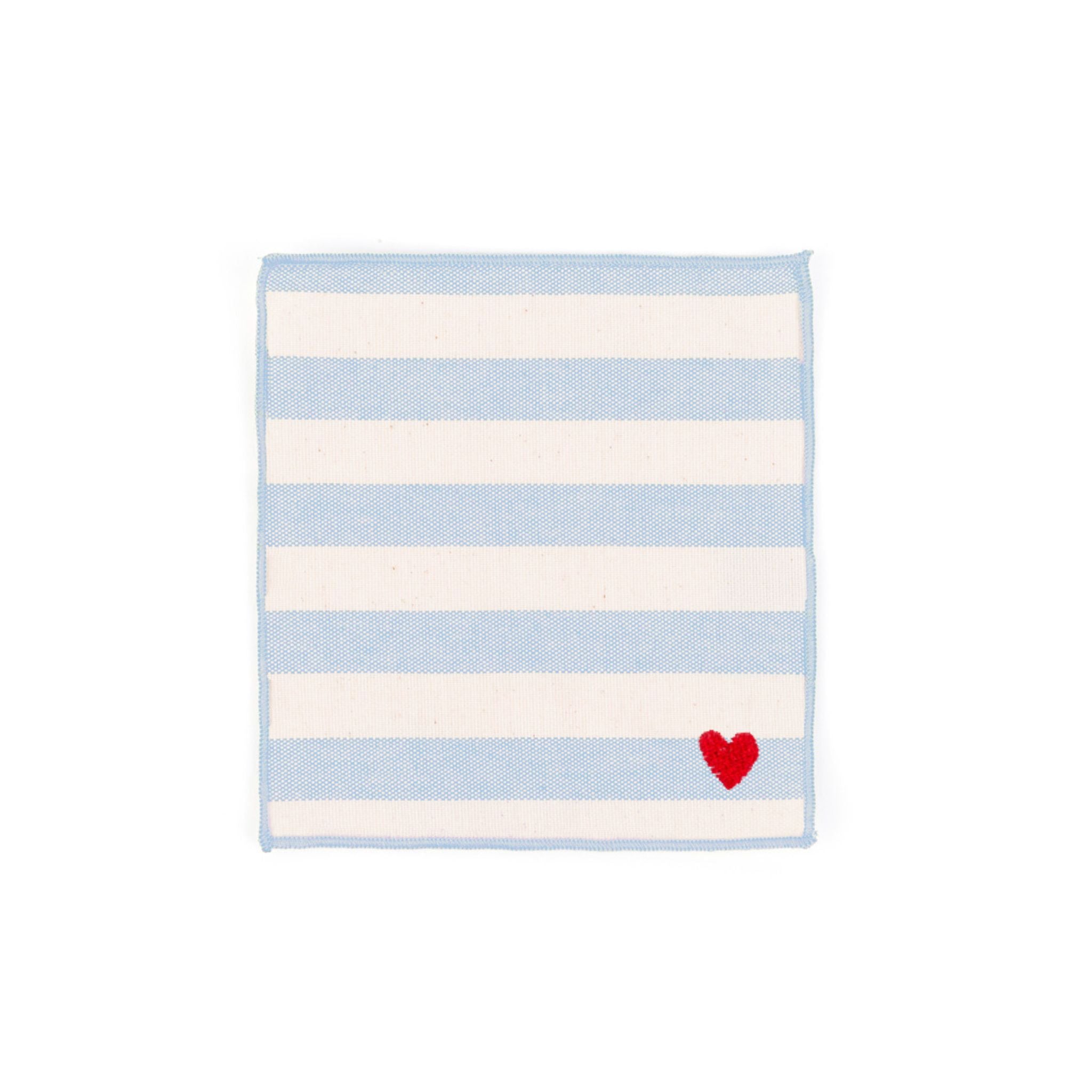 Barra Napkins with heart embroidery