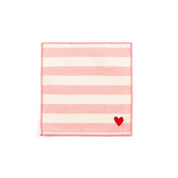 Barra Napkins with heart embroidery