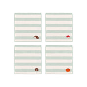 Servilletas bordadas de otoño Barra