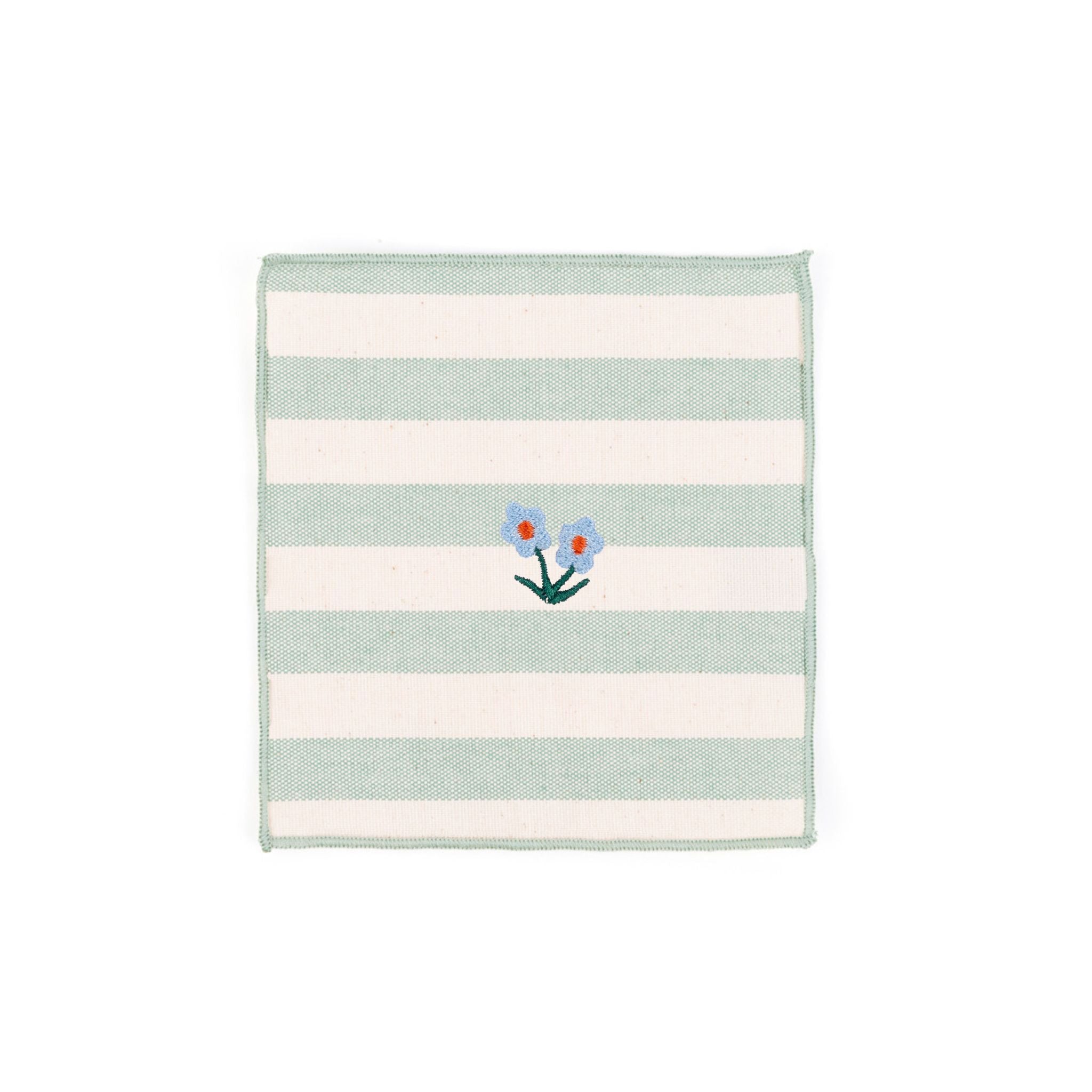 Servilletas Barra con bordados de flores