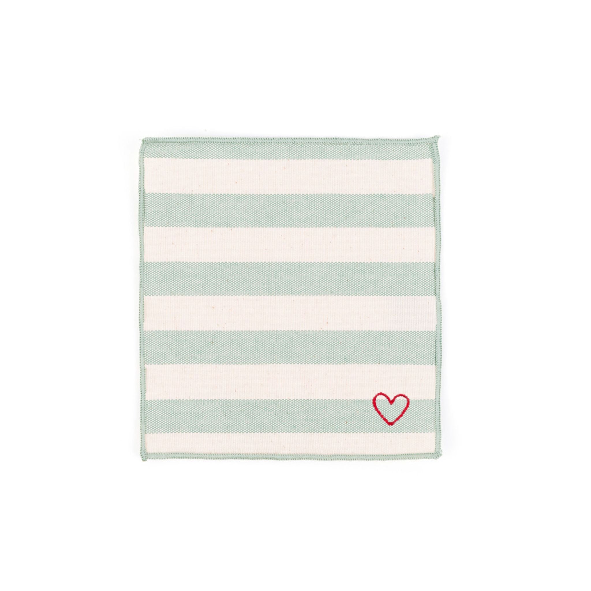 Barra Napkins with heart embroidery