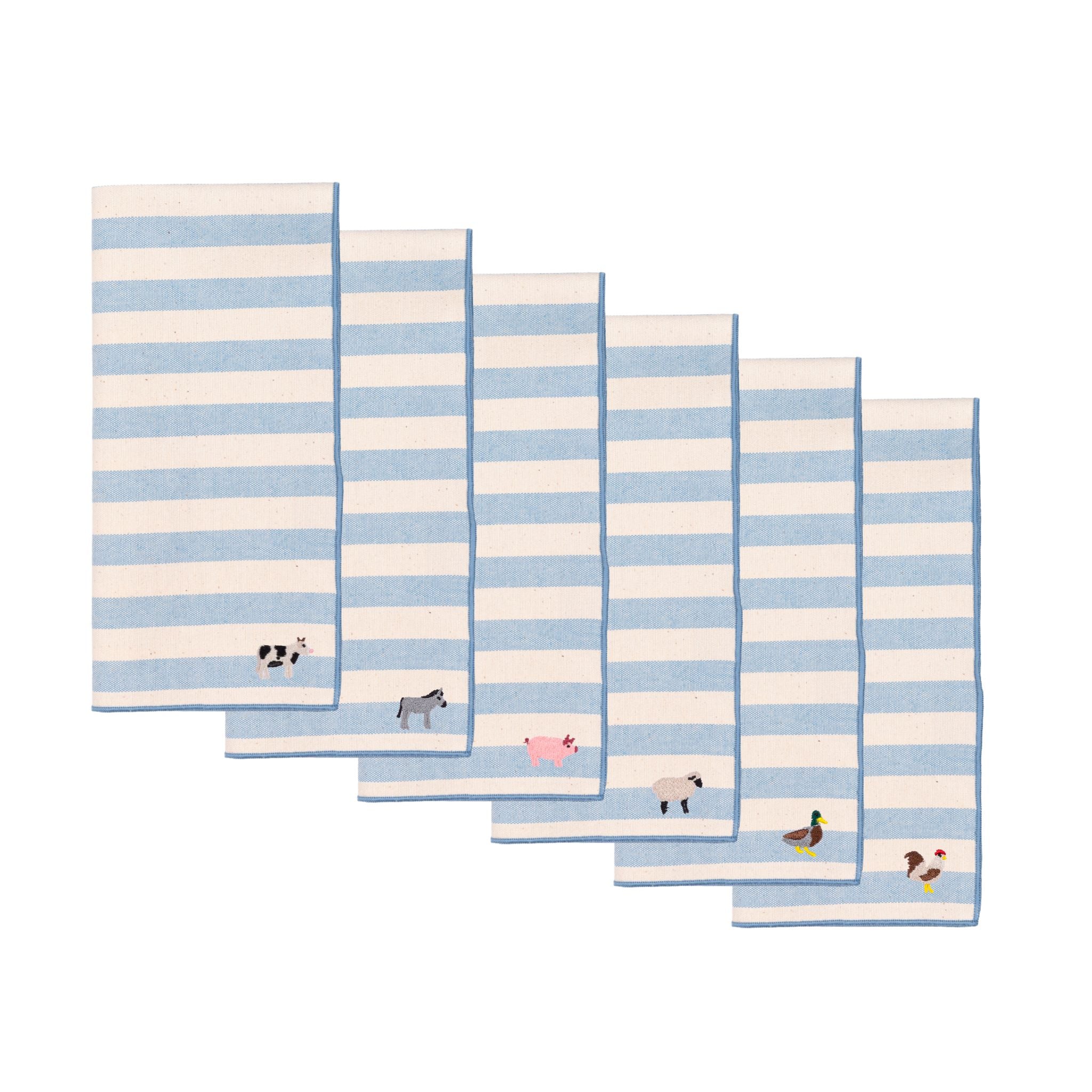 Barra napkins with farm embroidery - Torres Novas