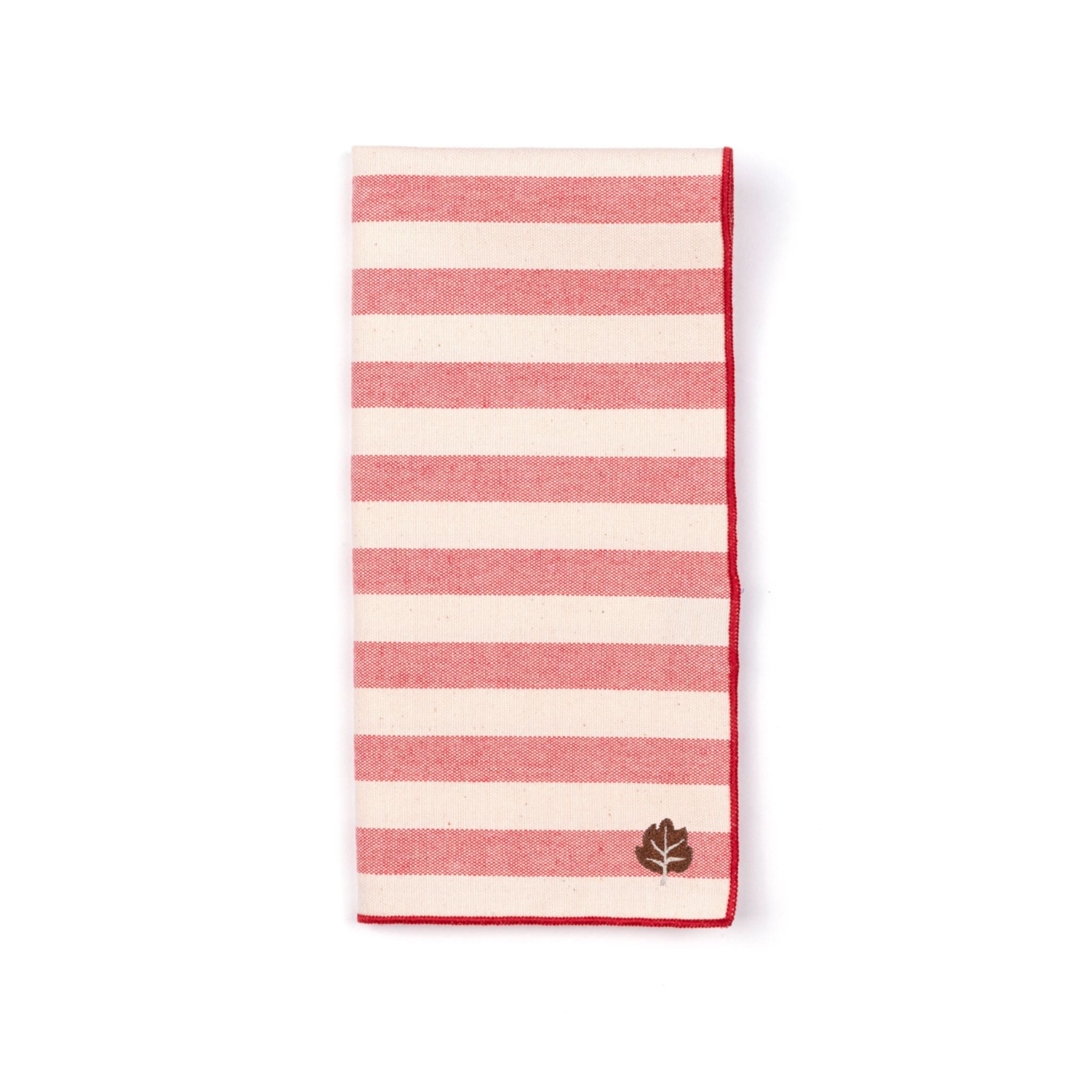 Barra Napkins with fall embroidery