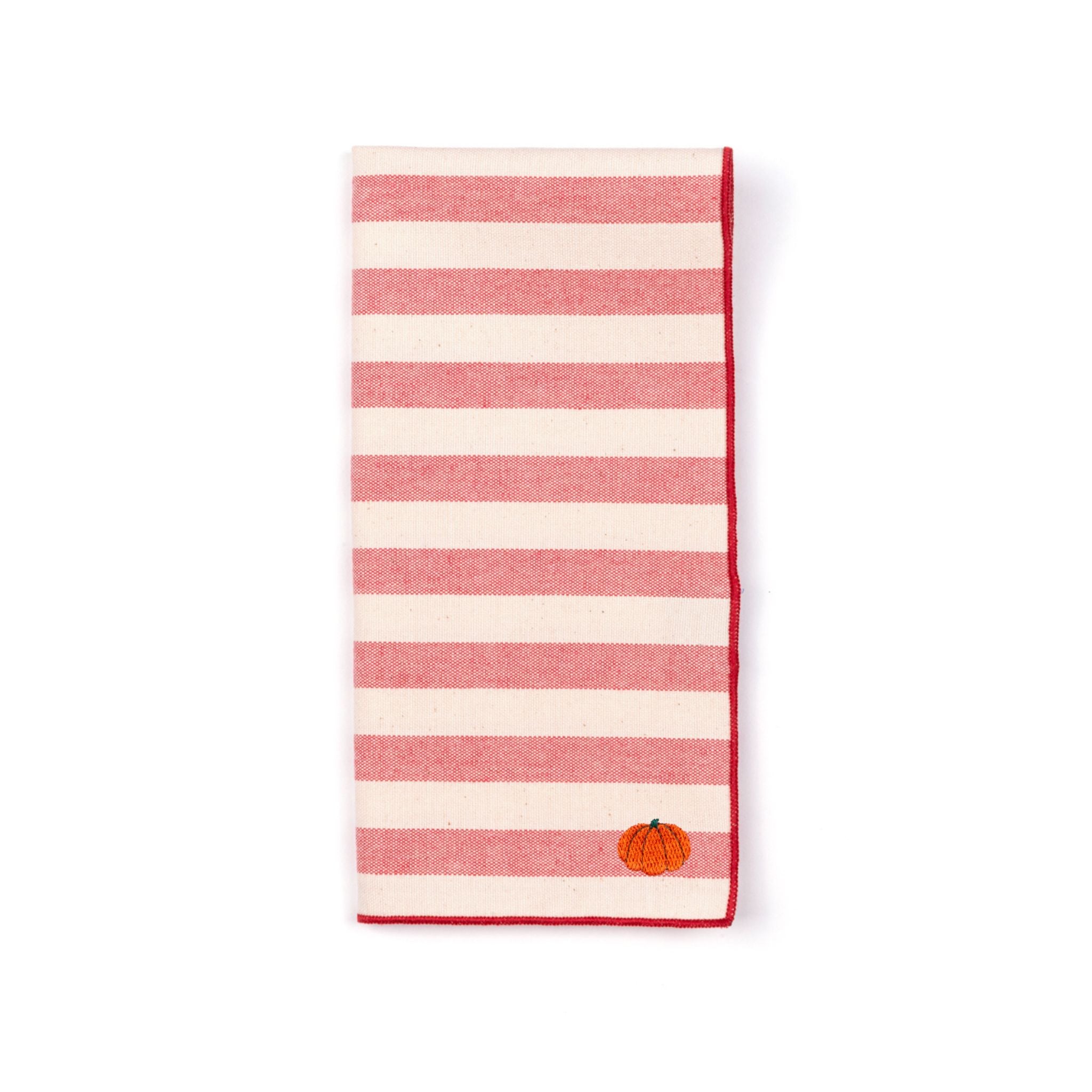 Barra Napkins with fall embroidery