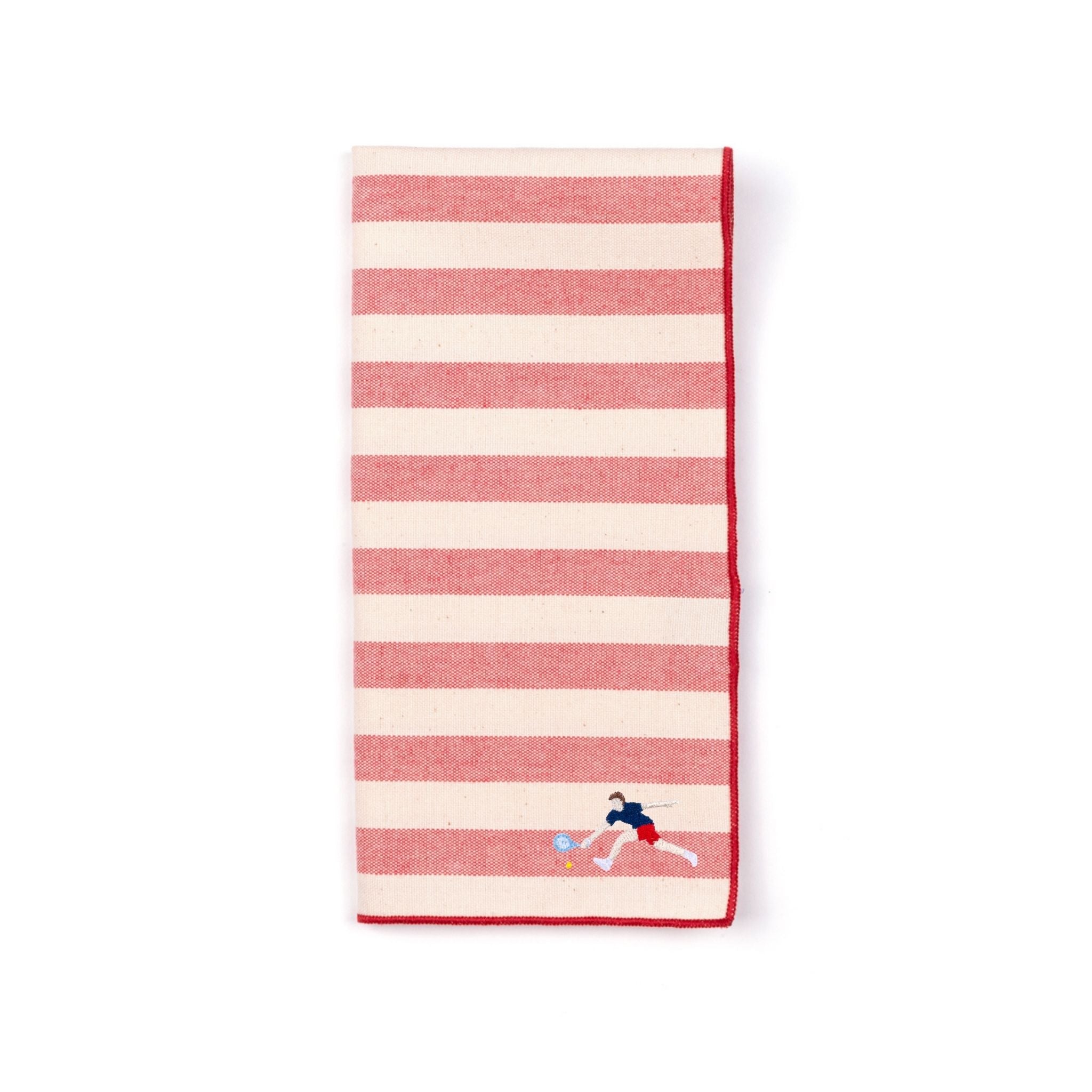 Servilleta barra con deportistas retro