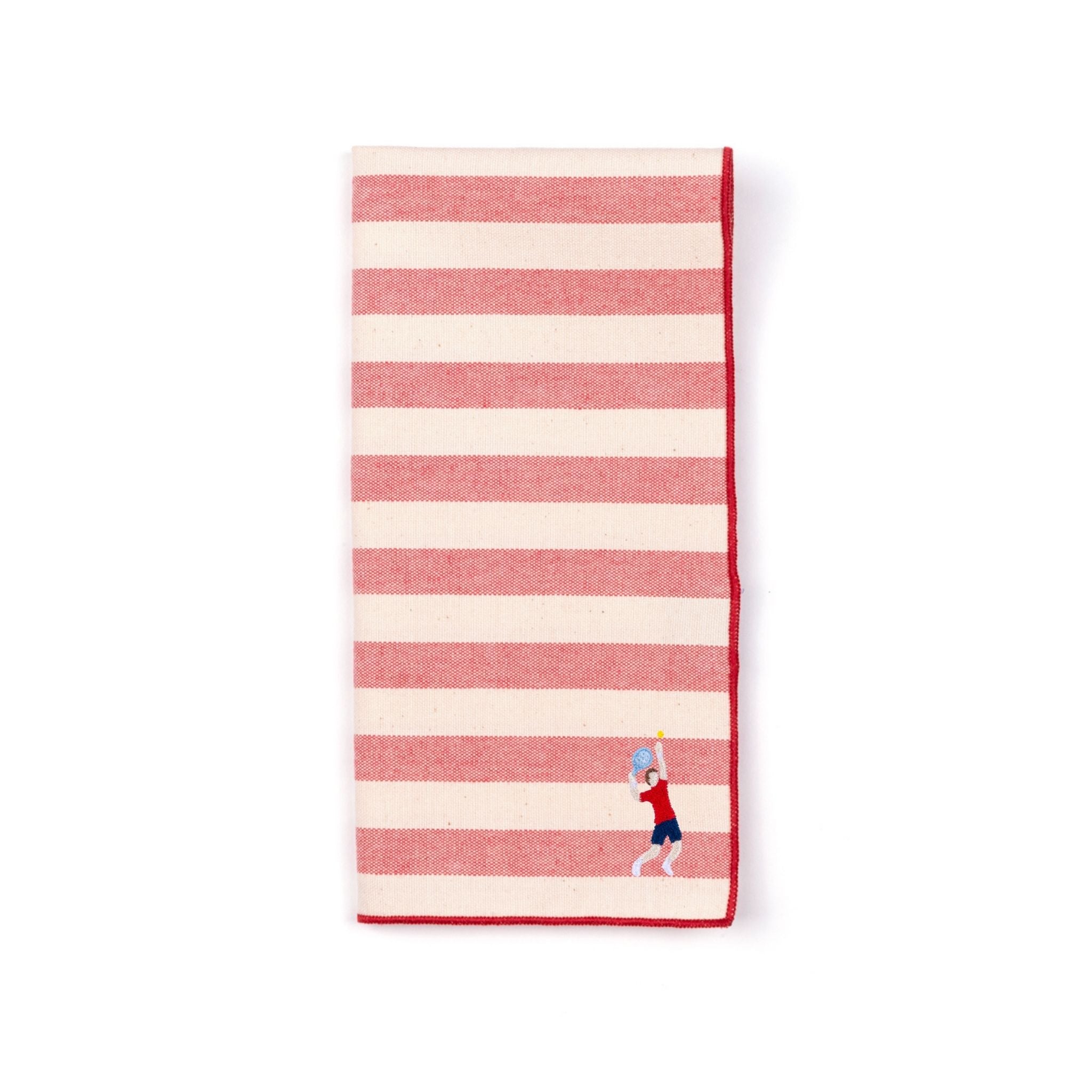 Servilleta barra con deportistas retro