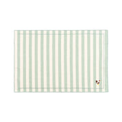 Barra cotton table linen with embroidered farm animals