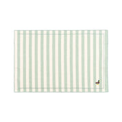 Barra cotton table linen with embroidered farm animals