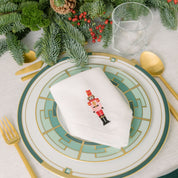 Mafra lino con bordado navideño