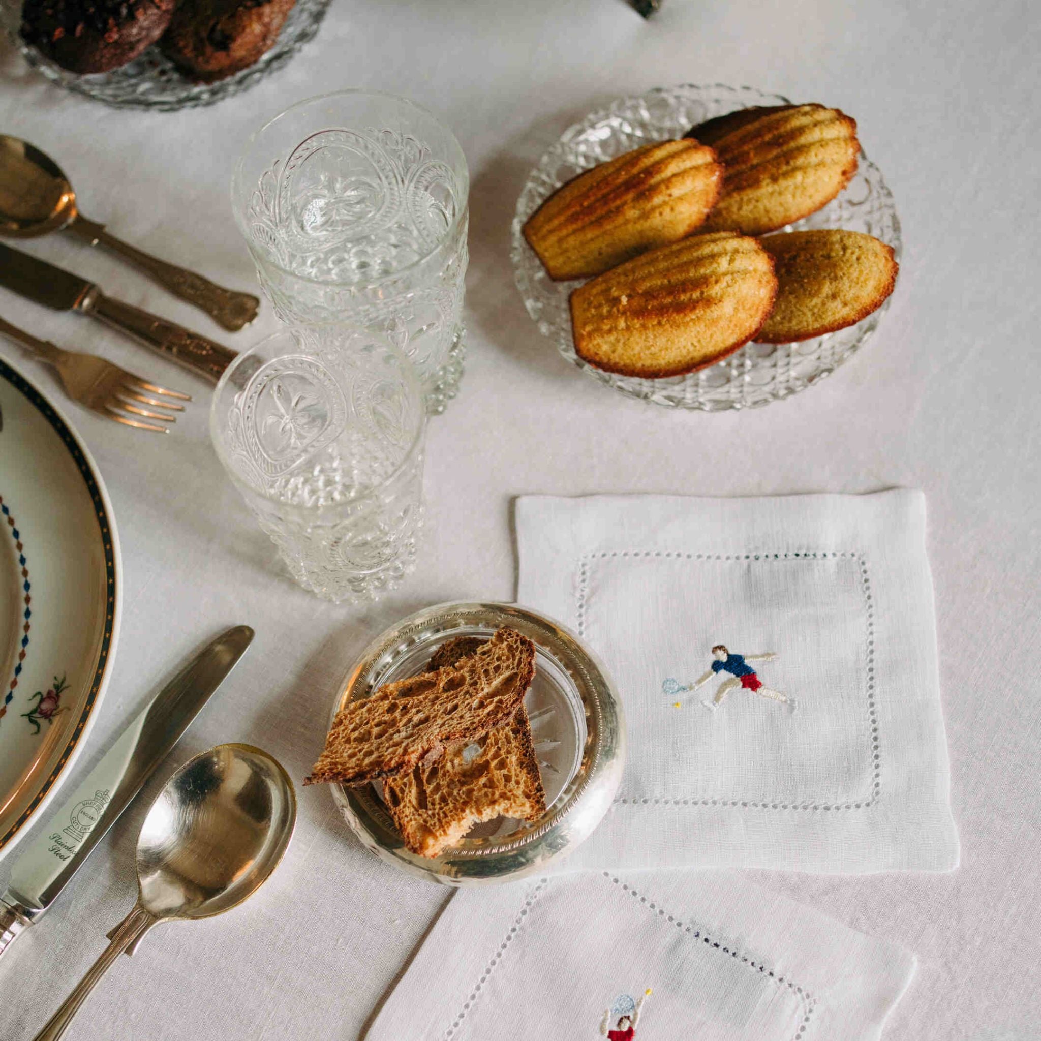 Serviette de table Mafra avec sportifs rétro