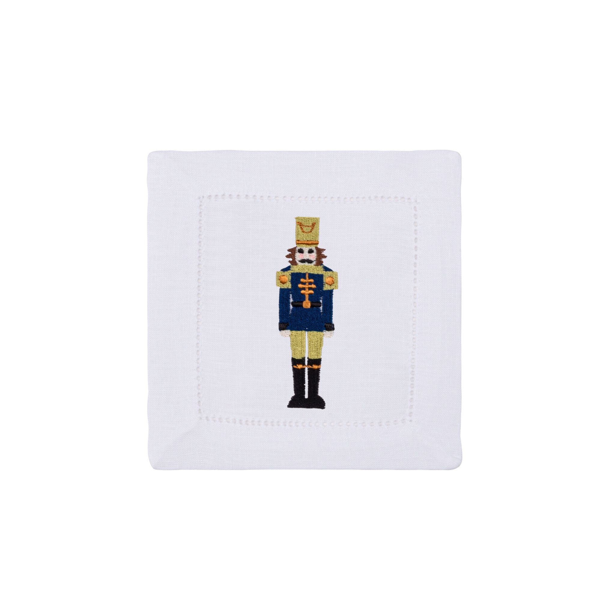 Mafra cotton with nutcracker embroidery