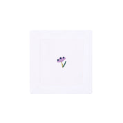 Servilletas y individuales Mafra algodón con bordado de flores