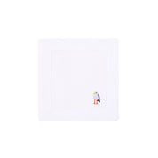 Servilletas bordadas de verano Mafra lino