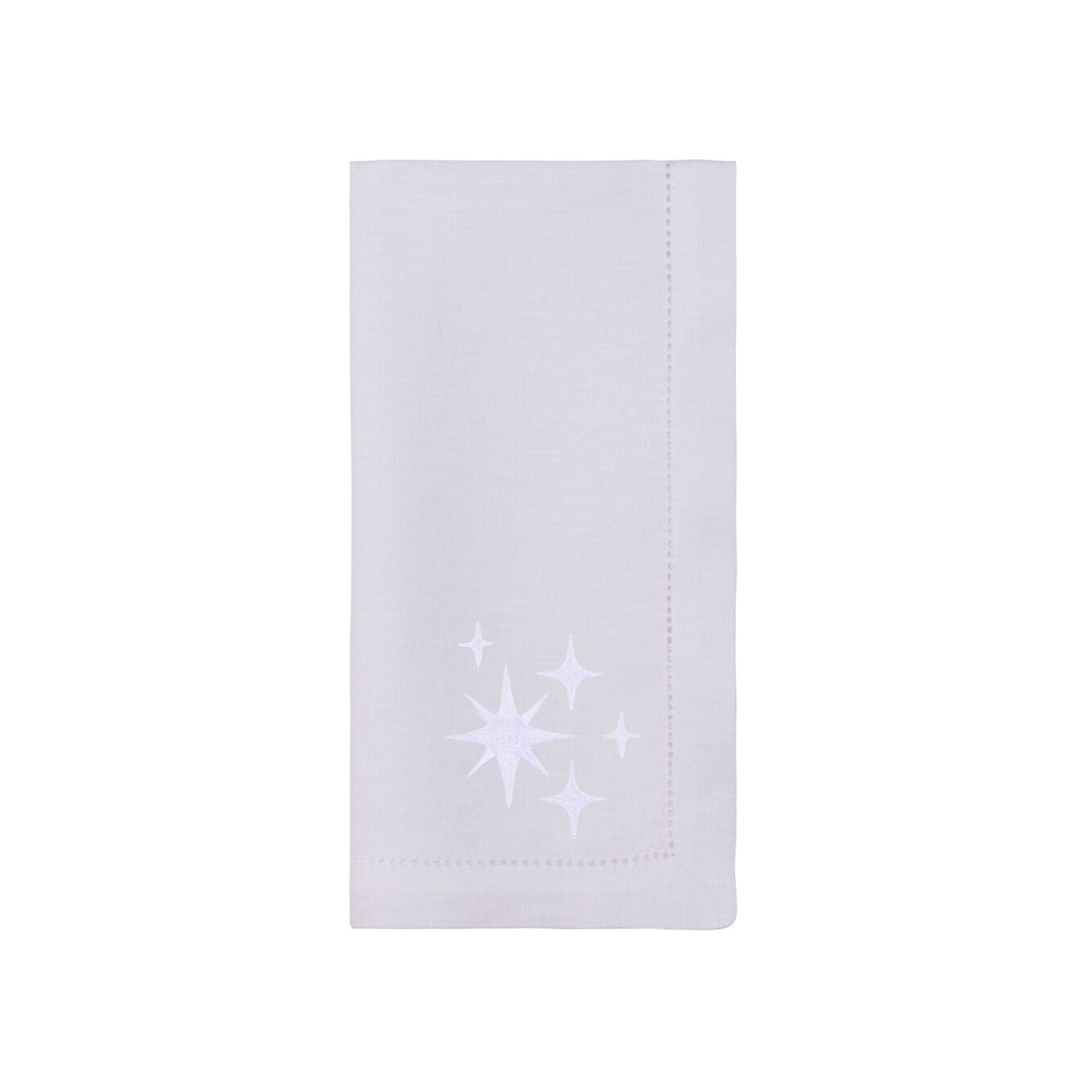Mafra algodão com bordados de estrelas
