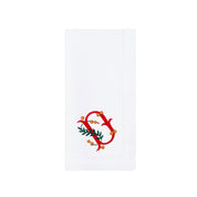 Mafra napkins embroidered with red Christmas letters (Pack of 2) - Torres Novas