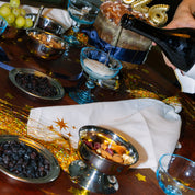 Mafra linen with stars embroidery