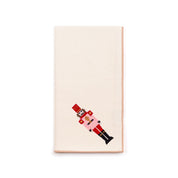 Servilletas Nazaré color crudo con bordado de cascanueces