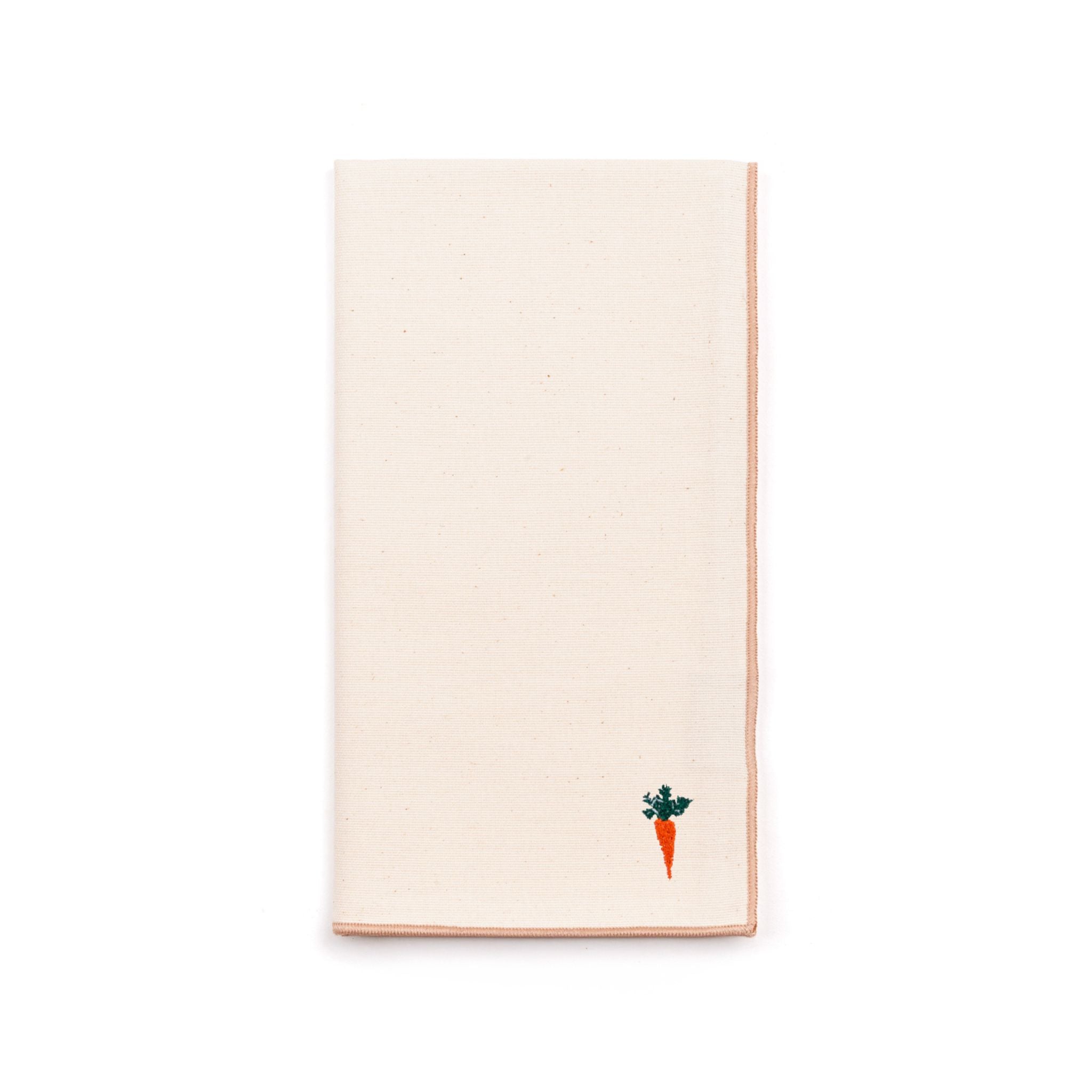 Serviettes Nazaré écru avec broderie de Pâques