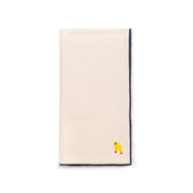 Serviettes Nazaré écru avec broderie de Pâques