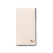 Ecru Nazaré napkins with farm embroidery - Torres Novas