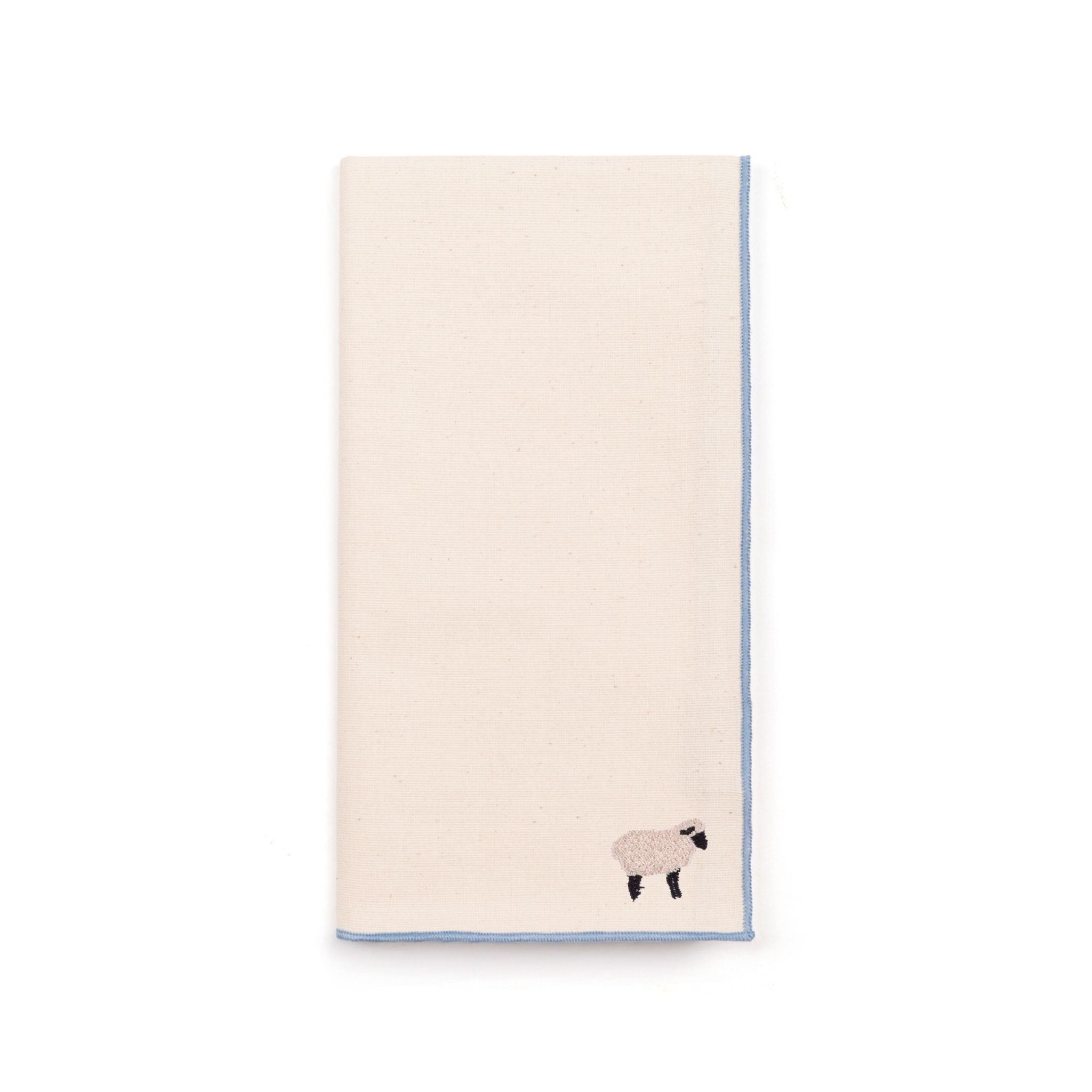 Ecru Nazaré napkins with farm embroidery - Torres Novas