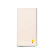 Serviettes Nazaré écru avec broderie de Pâques