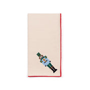 Servilletas Nazaré color crudo con bordado de cascanueces