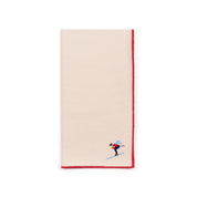 Servilletas Nazaré crudo con bordados retro