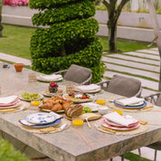 White Nazaré napkins with fruit embroidery