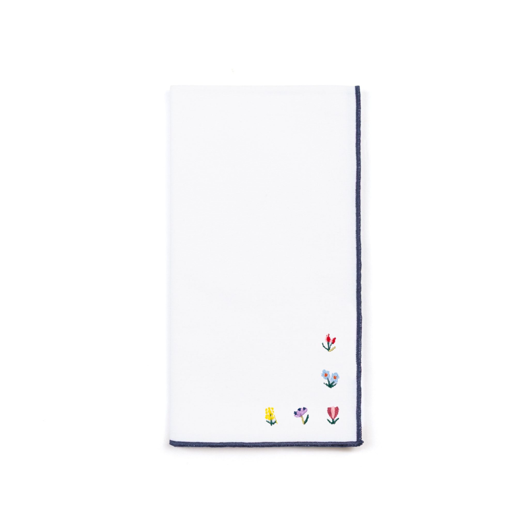 Nazaré napkins with flower embroidery