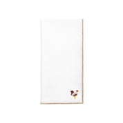 White Nazaré napkins with farm embroidery - Torres Novas