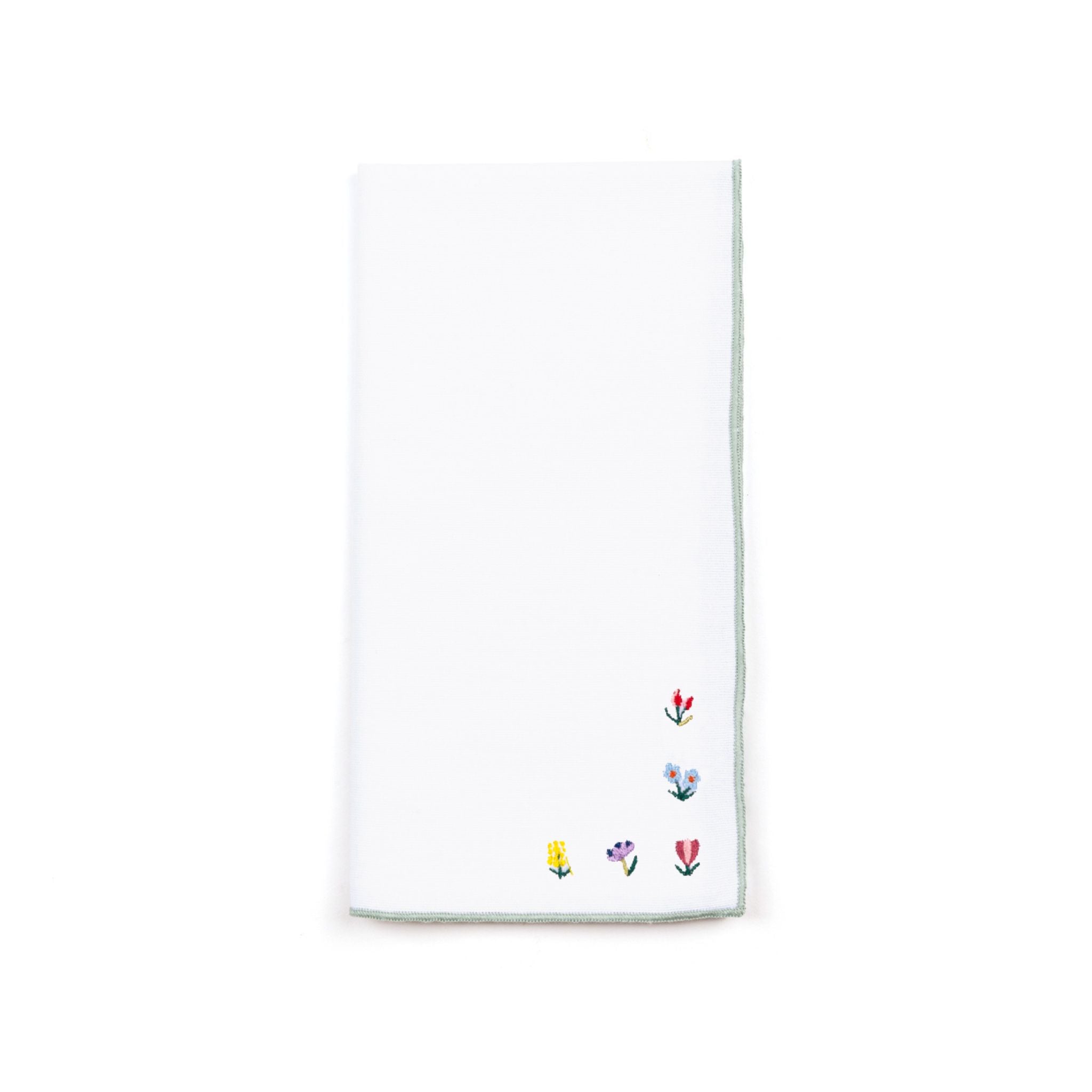 Nazaré napkins with flower embroidery