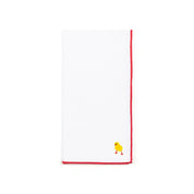 Serviettes blanches de Nazaré brodées pour Pâques