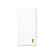 Servilletas Nazaré en blanco con bordado de frutas