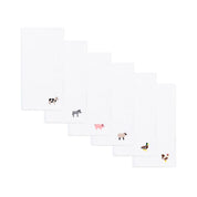 White Nazaré napkins with farm embroidery - Torres Novas
