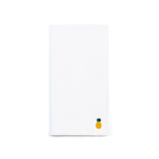 White Nazaré napkins with fruit embroidery